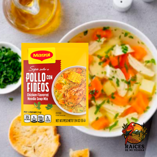 SOPA MAGGIE DE POLLO